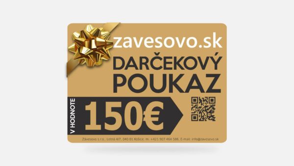 Darčekový poukaz 150 Eur