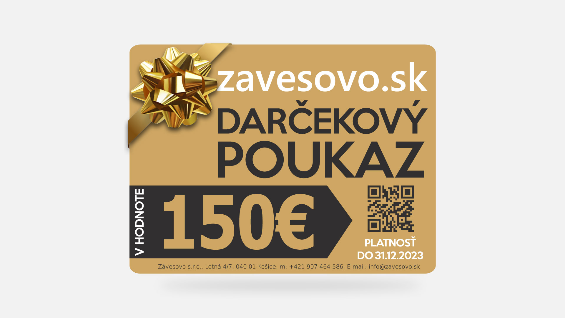 Darčekový poukaz 150€