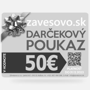 Darčekový poukaz 50 Eur